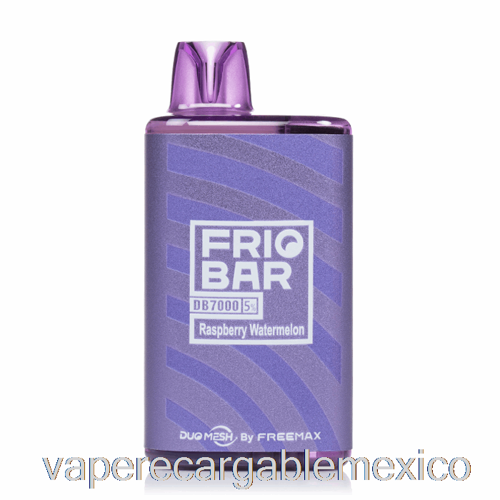 Vape Recargable Freemax Friobar Db7000 Desechable Frambuesa Sandía